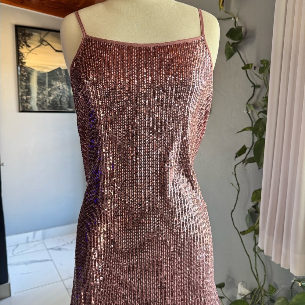 Purple sequin dress from Aeropostale